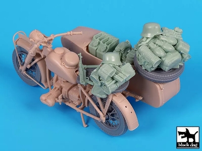 Bmw R75 With Sidecar - Accessories Set (For Freedom Model Kits) - image 3