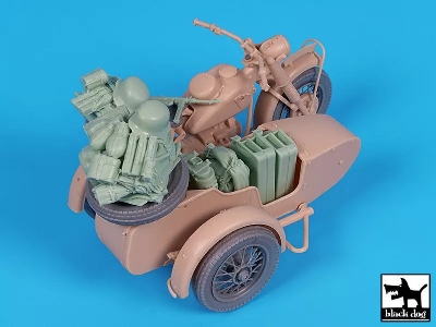 Bmw R75 With Sidecar - Accessories Set (For Freedom Model Kits) - image 5