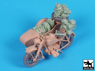 Bmw R75 With Sidecar - Accessories Set (For Freedom Model Kits) - image 6