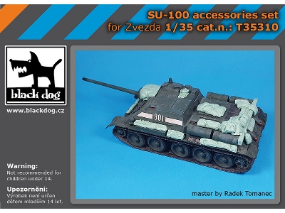 Su-100 - Accessories Set (For Zvezda Kits) - image 1