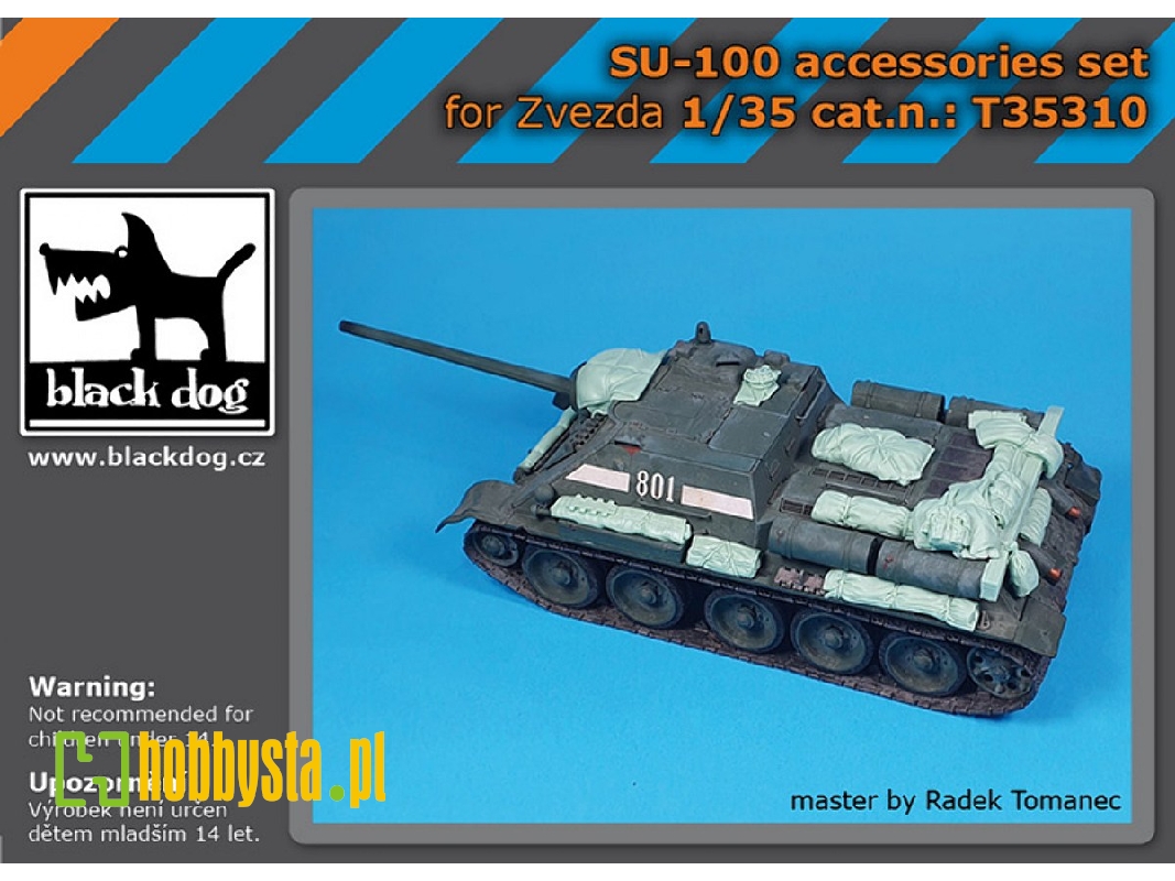 Su-100 - Accessories Set (For Zvezda Kits) - image 1