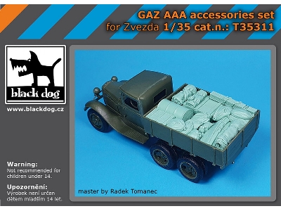 Gaz Aaa - Accessories Set (For Zvezda Kits) - image 1
