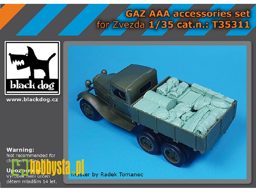 Gaz Aaa - Accessories Set (For Zvezda Kits) - image 1
