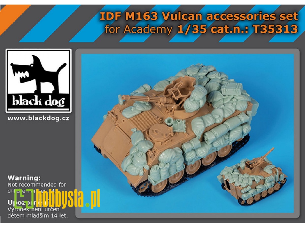 Idf M163 Vulcan  - Accessories Set (For Academy Kits) - image 1