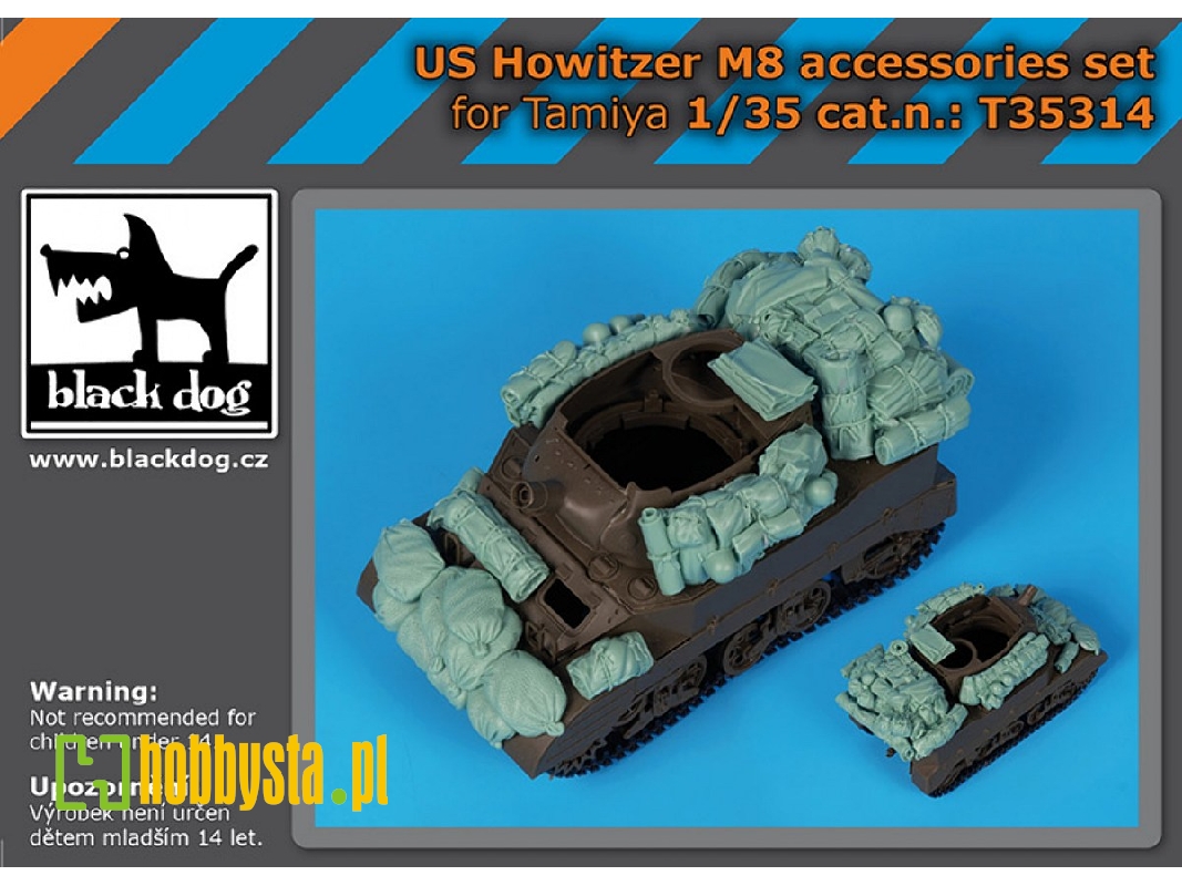 Us Howitzer M8 - Accessories Set (For Tamiya Kits) - image 1