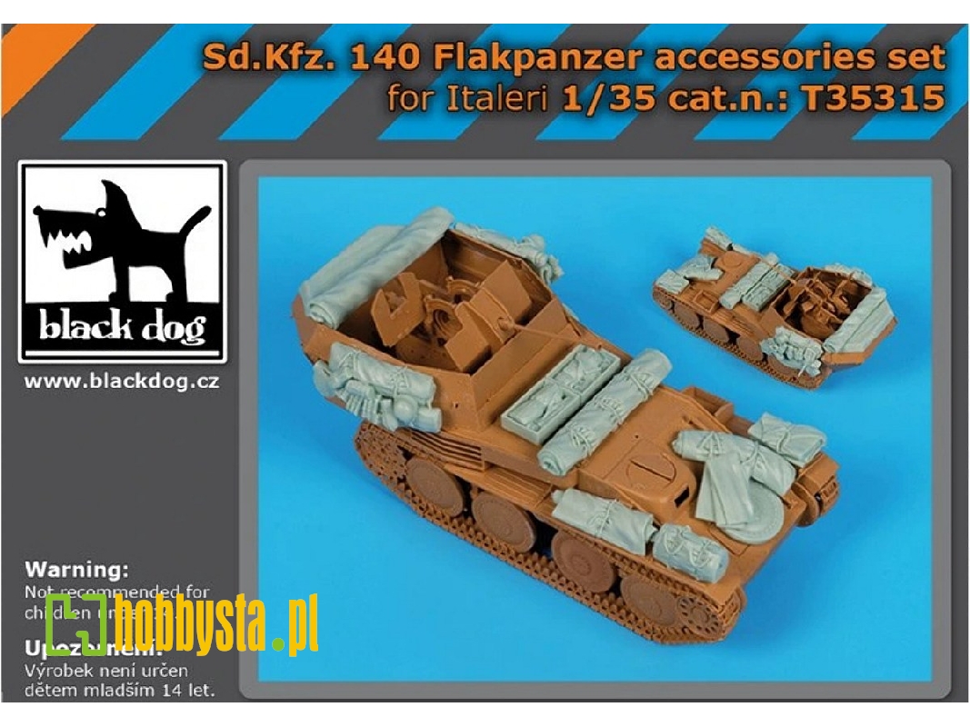 Sd.Kfz 140 Flakpanzer - Accessories Set (For Italeri Kits) - image 1
