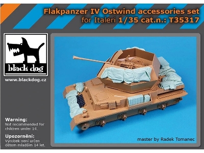 Flakpanzer Iv Ostwind - Accessories Set (For Italeri Kits) - image 1