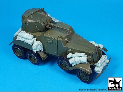 Ba-10 Soviet Armored Car - Accessories Set (For Zvezda Kits) - image 2