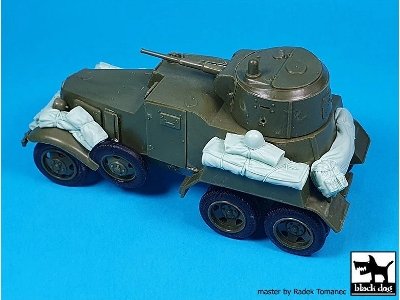 Ba-10 Soviet Armored Car - Accessories Set (For Zvezda Kits) - image 3