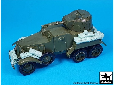 Ba-10 Soviet Armored Car - Accessories Set (For Zvezda Kits) - image 4