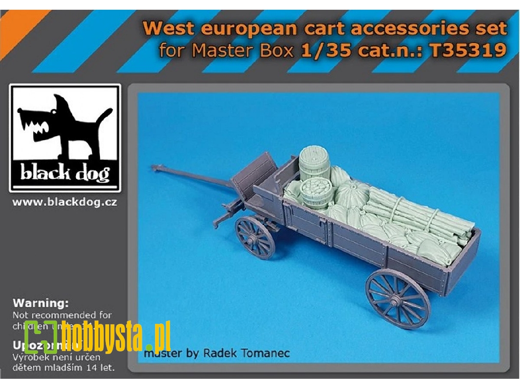 West European Cart - Accessories Set (For Master Box Kits) - image 1