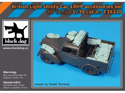 British Light Utility Car 10hp - Accessories Set (For Tamiya Kits) - image 1