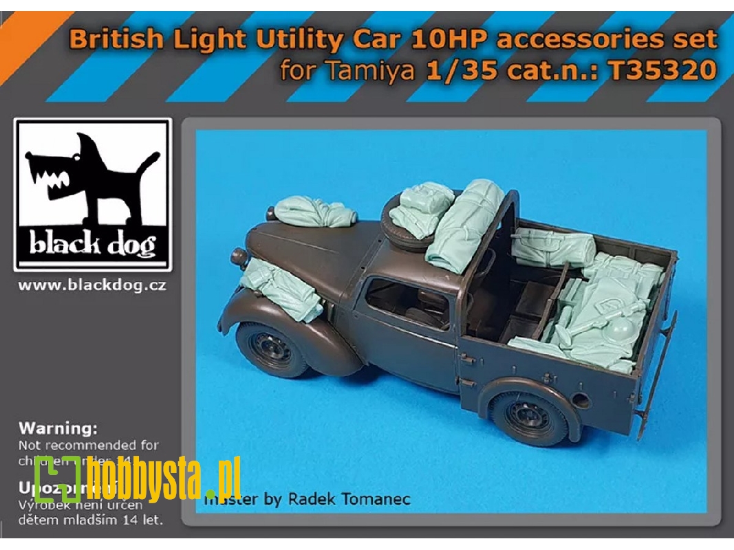 British Light Utility Car 10hp - Accessories Set (For Tamiya Kits) - image 1