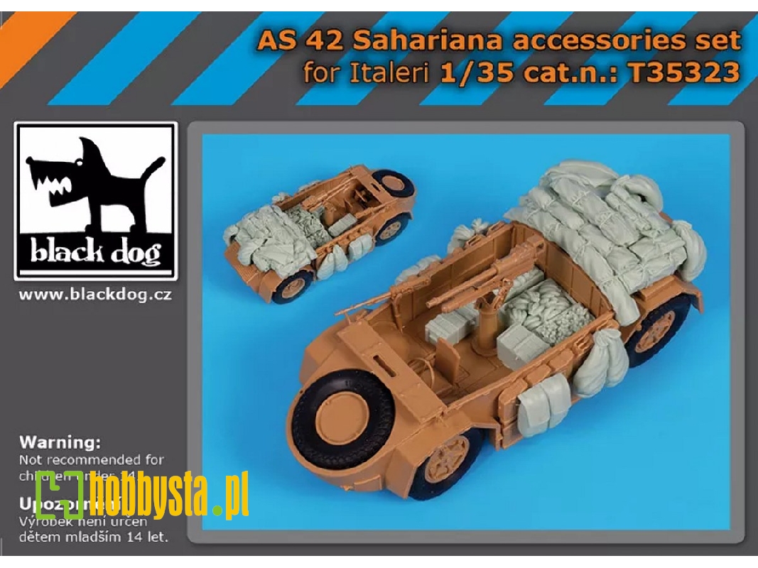 As.42 Sahariana - Accessories Set (For Italeri Kits) - image 1