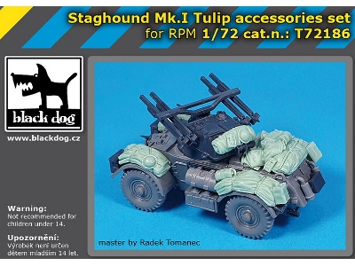 Staghound Mk.I Tulip  - Accessories Set (For Rpm Kits) - image 1
