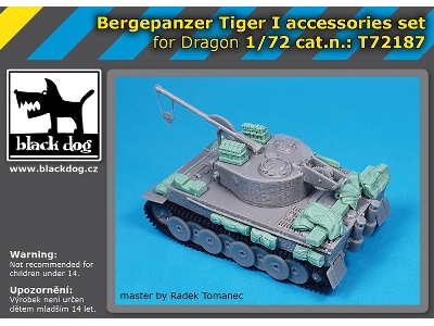 Bergepanzer Tiger I - Accessories Set (For Dragon Kits) - image 1