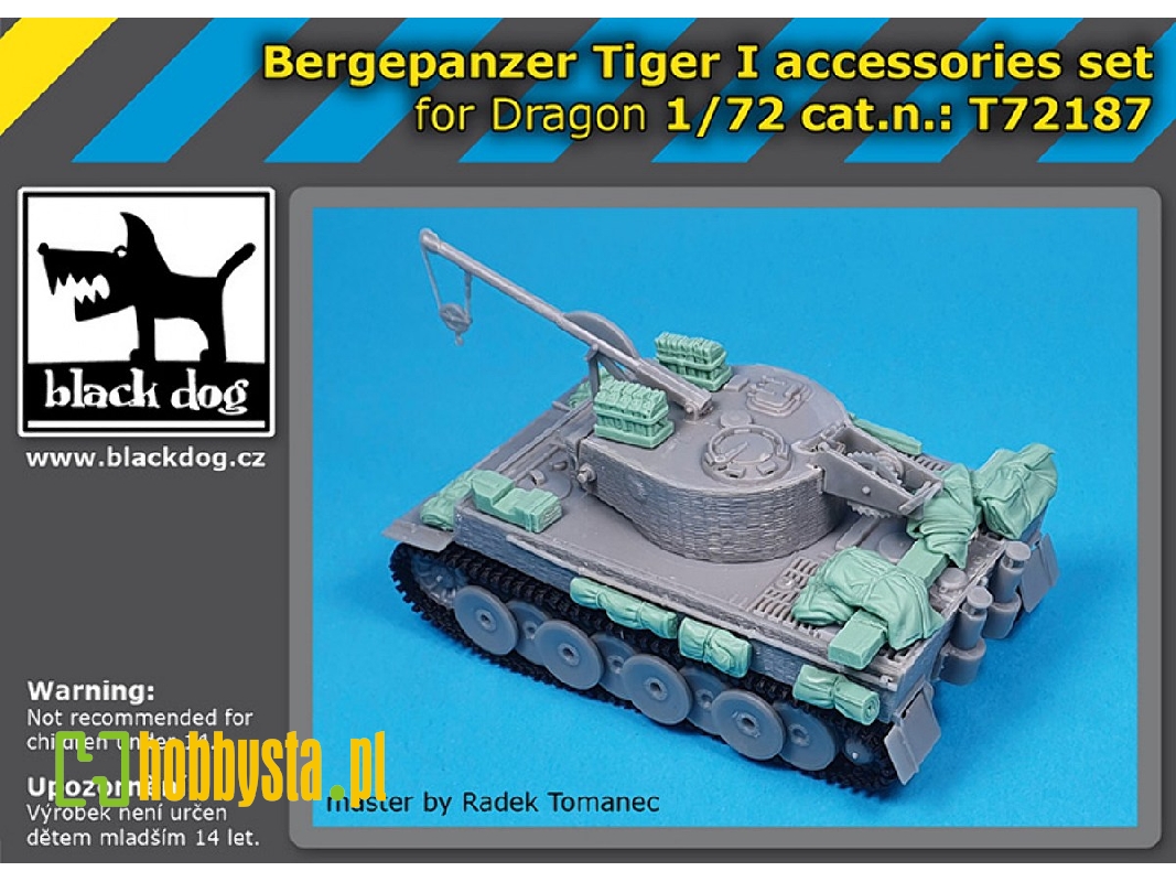 Bergepanzer Tiger I - Accessories Set (For Dragon Kits) - image 1
