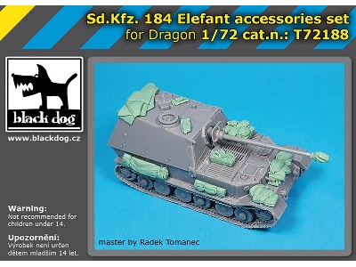 Sd.Kfz. 184 Elefant - Accessories Set (For Dragon Kits) - image 1