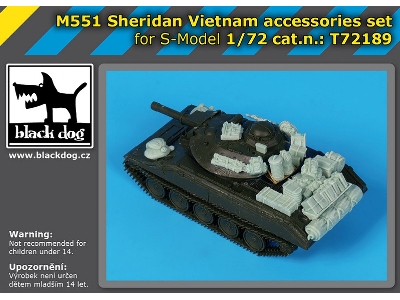 M551 Sheridan Vietnam - Accessories Set (For S-model Kits) - image 1