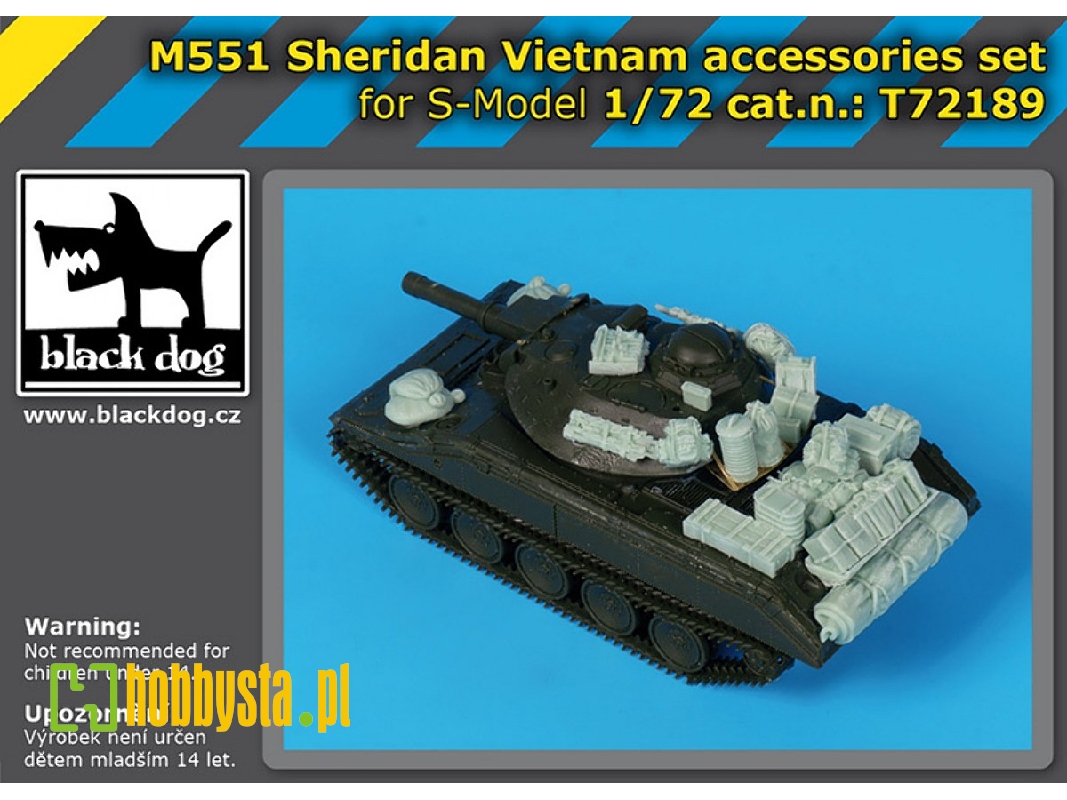 M551 Sheridan Vietnam - Accessories Set (For S-model Kits) - image 1