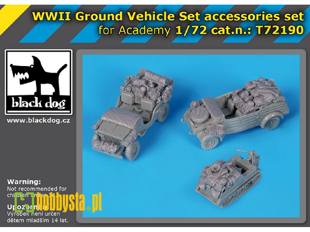 Ground Wwii Vehicle Set - Accessories Set (For Academy Kits) - image 1