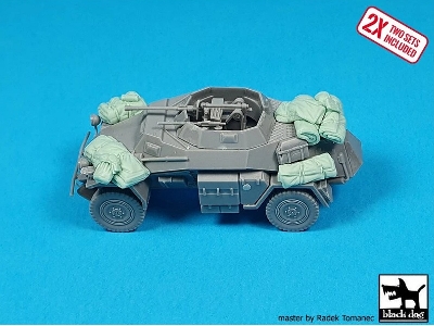 Sd.Kfz 222 Panzerrspahwagen - Accessories Set (For Dragon Kits) - image 6