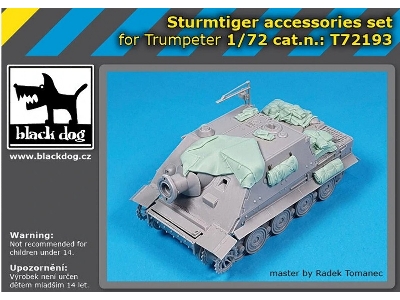 Sturmtiger - Accessories Set (For Trumpeter Kits) - image 1