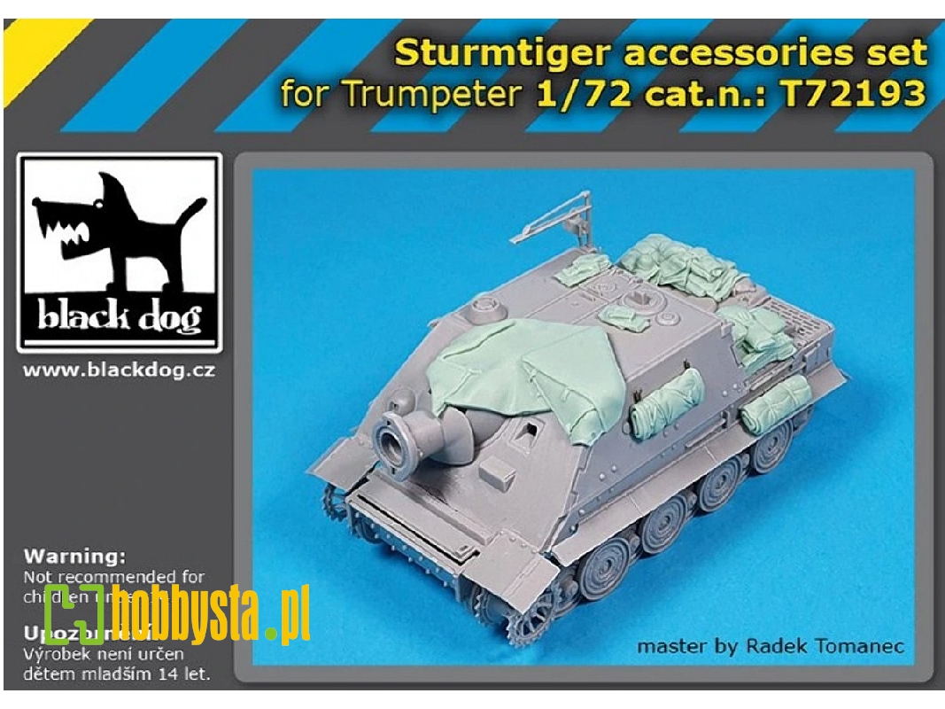 Sturmtiger - Accessories Set (For Trumpeter Kits) - image 1