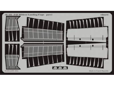 F4F-4 landing flaps 1/48 - Tamiya - image 1