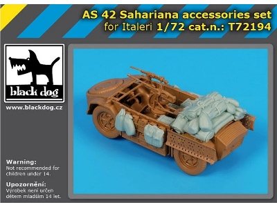 As 42 Sahariana - Accessories Set (For Italeri Kits) - image 1