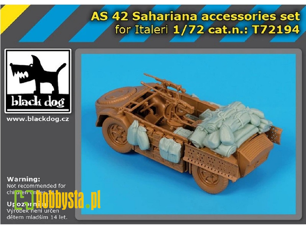 As 42 Sahariana - Accessories Set (For Italeri Kits) - image 1