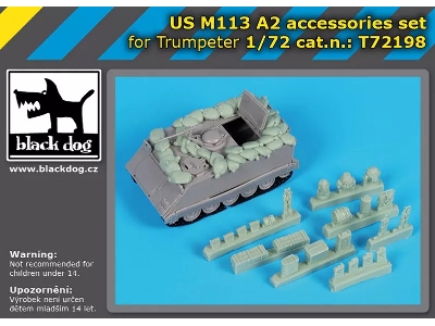 Us M113 A 2 - Accessories Set (For Trumpeter Kits) - image 1