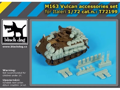 M163 Vulcan - Accessories Set (For Italeri Kits) - image 1