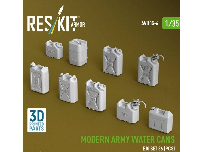 Modern Army Water Cans - Big Set (3d Printed) - image 2