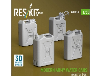 Modern Army Water Cans - Big Set (3d Printed) - image 3