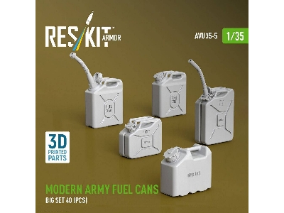 Modern Army Fuel Cans - Big Set (3d Printed) - image 2