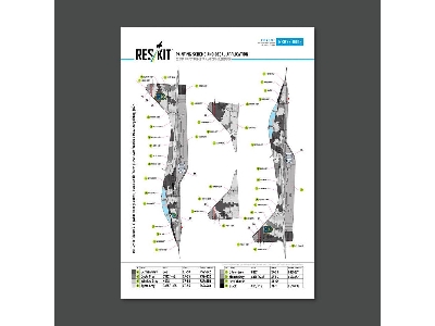 Mig-29 Ub / Fulcrum 9-13 - (White 90) Digital (Pixel) Ukrainian Air Forces For Trumpeter Kit (Main Decals With Stencils & Masks 