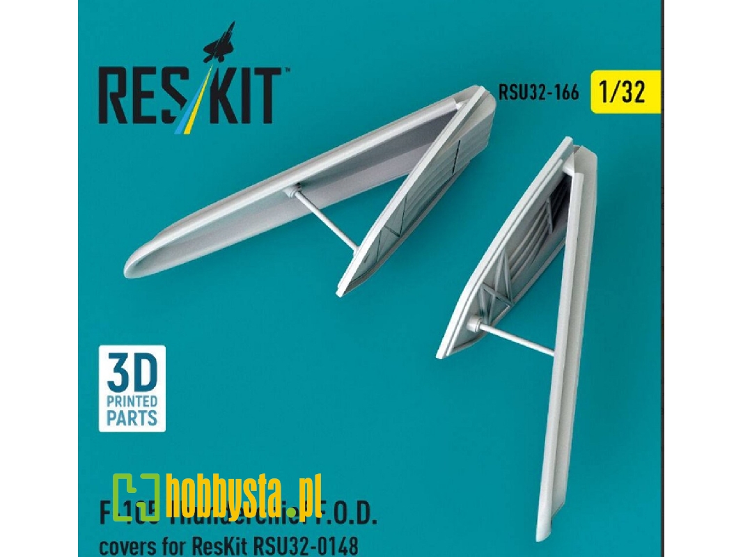 Republic F-105 Thunderchief - F.O.D. Covers (For Res/Kit U32-0148 Kit / 3d-printed) - image 1