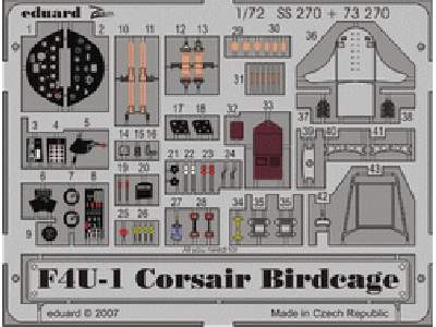 F4U-1 Birdcage 1/72 - Tamiya - image 1