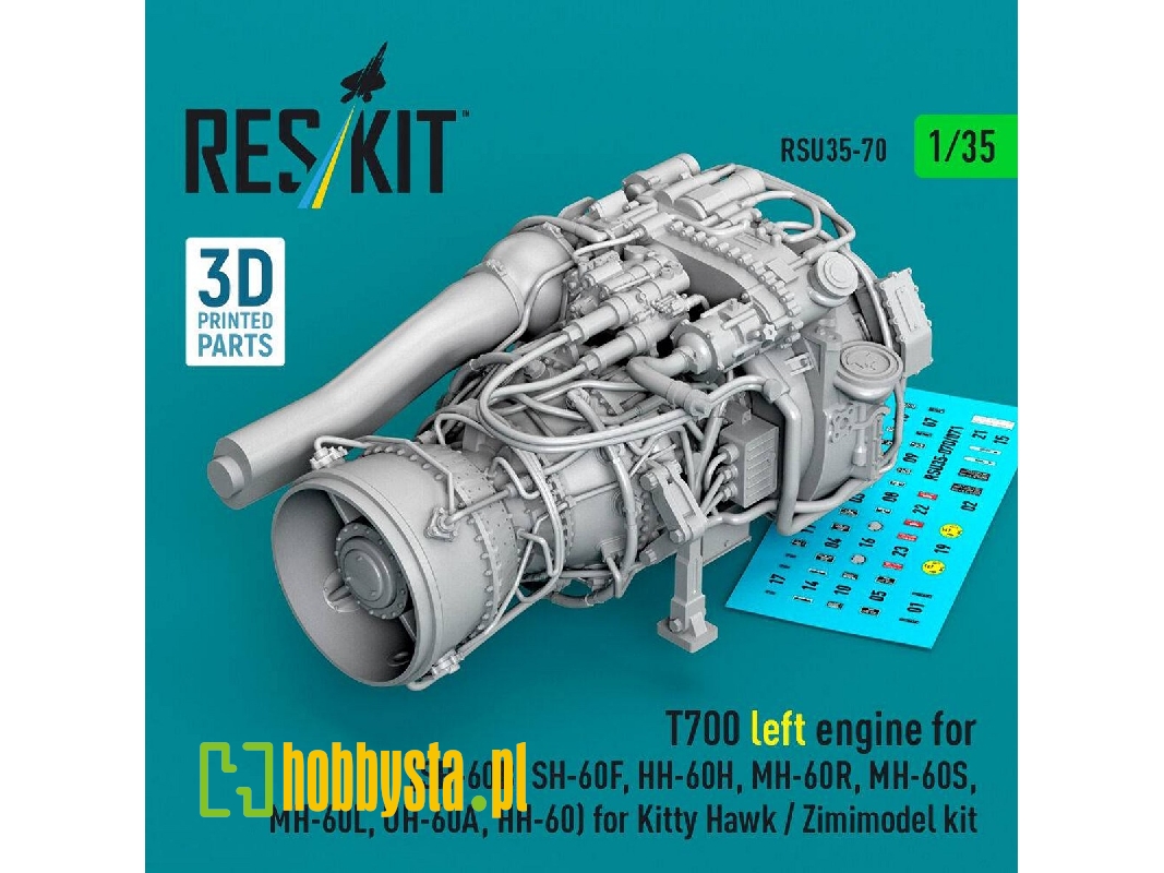 General Electric T700 Left Engine For Sh-60b, Sh-60f, Hh-60h, Mh-60r, Mh-60s, Mh-60l, Uh-60a And Hh-60 (For Kitty Hawk And Zimim