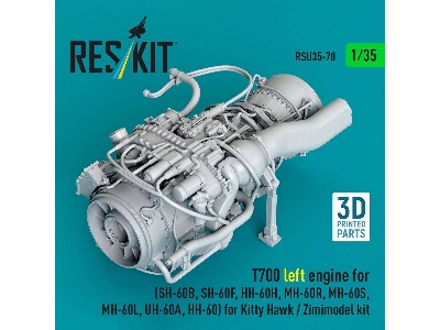 General Electric T700 Left Engine For Sh-60b, Sh-60f, Hh-60h, Mh-60r, Mh-60s, Mh-60l, Uh-60a And Hh-60 (For Kitty Hawk And Zimim