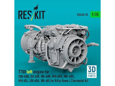 General Electric T700 Left Engine For Sh-60b, Sh-60f, Hh-60h, Mh-60r, Mh-60s, Mh-60l, Uh-60a And Hh-60 (For Kitty Hawk And Zimim