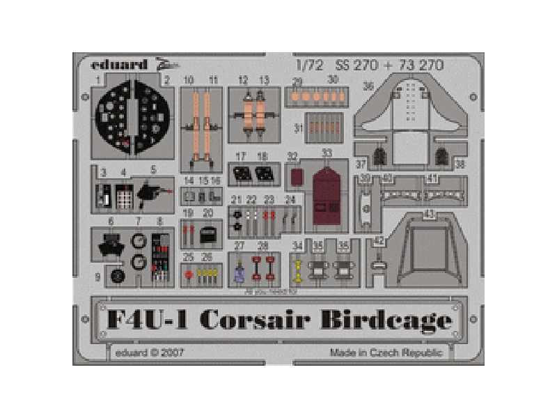 F4U-1 Birdcage 1/72 - Tamiya - image 1