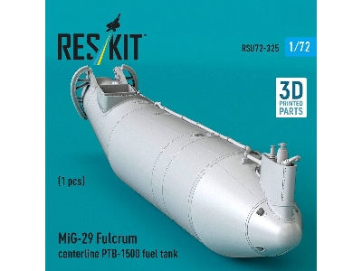 Mig-29 Fulcrum - Centerline Ptb-1500 Fuel Tank (1 Piece / 3d-printed) - image 2