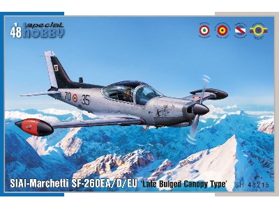 Siai-marchetti Sf-260ea/D/Eu 'late Bulged Canopy Type' - image 1