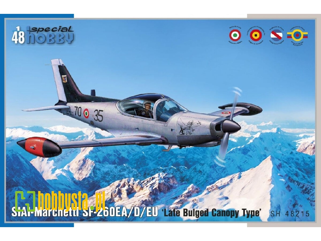 Siai-marchetti Sf-260ea/D/Eu 'late Bulged Canopy Type' - image 1