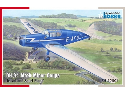 De Havilland Dh.94 Moth Minor Coupé "travel And Sport Plane" - image 1