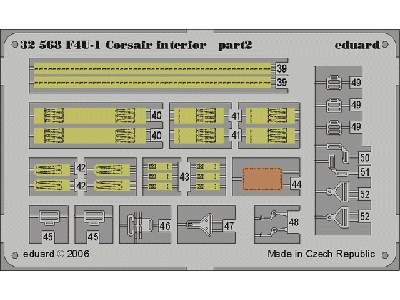 F4U-1 interior 1/32 - Trumpeter - image 3