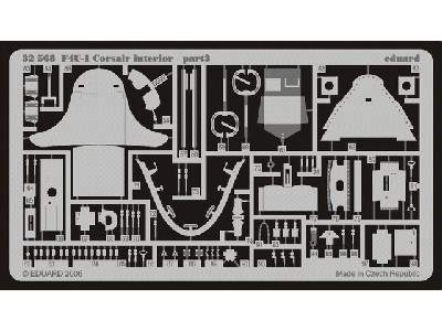 F4U-1 interior 1/32 - Trumpeter - image 4