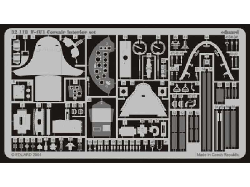 F4U-1 interior 1/32 - Trumpeter - image 1